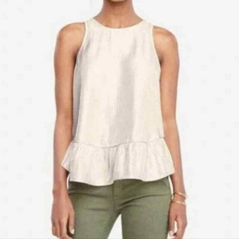 Sleeveless Peplum Top, size XS